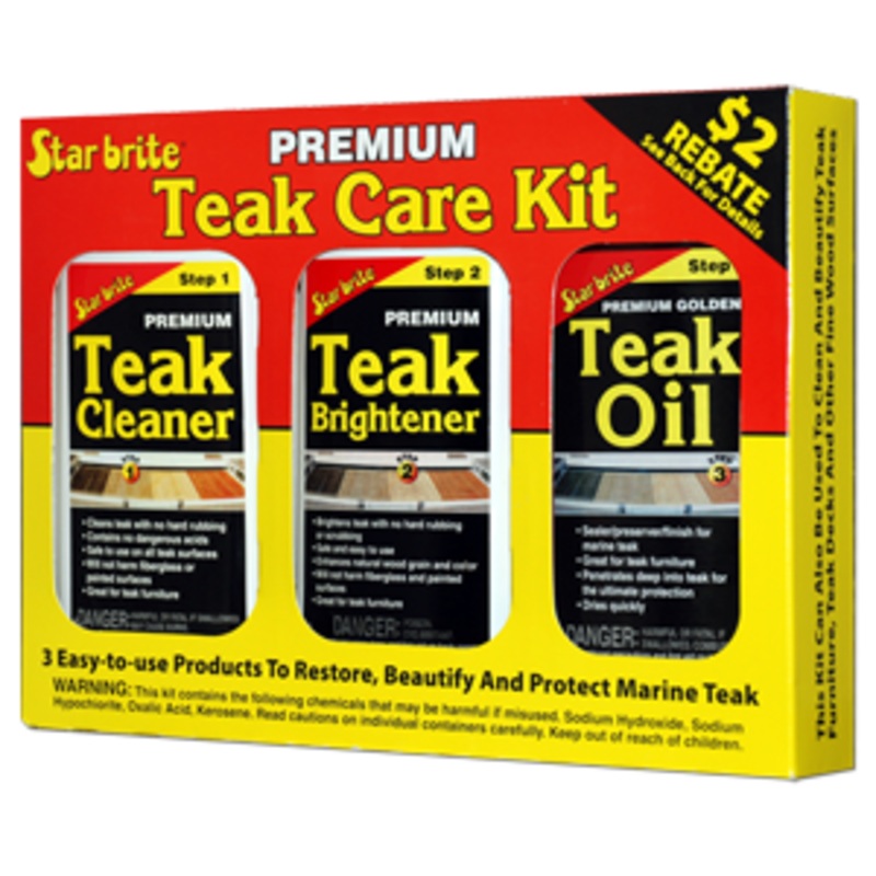 Star Brite – Teak Care Kit (16 Oz)