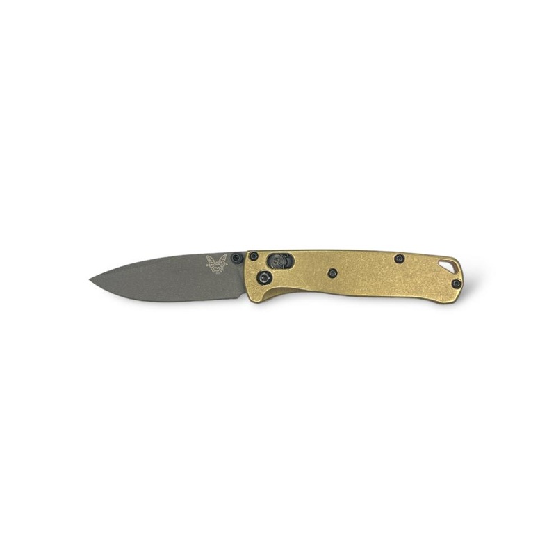 Benchmade Mini Bugout Custom Brass