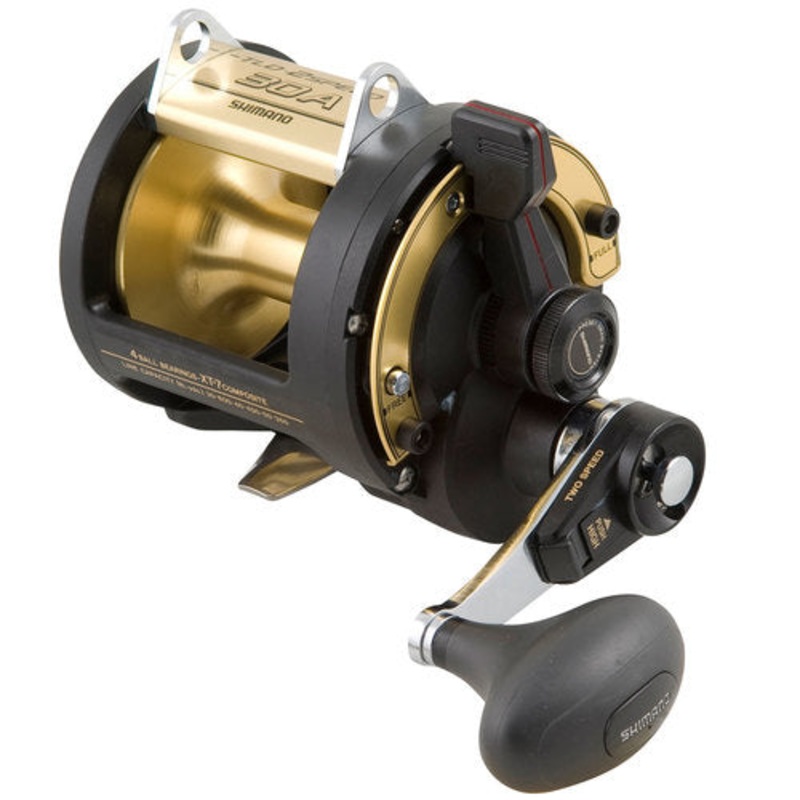 Shimano – TLD 30 2-speed Reel 4 Bearings Graphite Drag