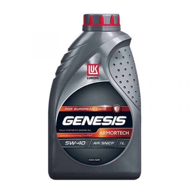 Lukoil 1L Genesis Armortech Api Sn Fully Syn Petrol Oil
