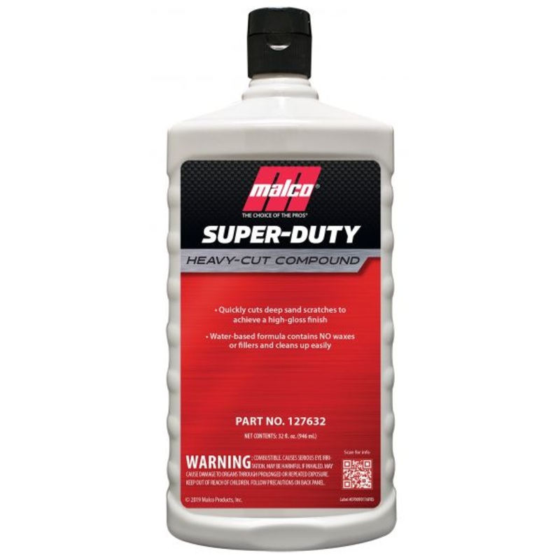 Malco Super-Duty Heavy-Cut Compound 32Oz