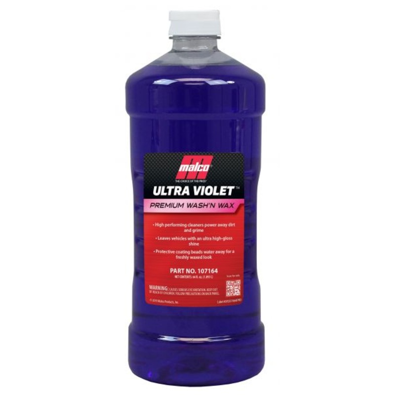 Malco Ultra-Violet Premium Wash & Wax 64 Oz