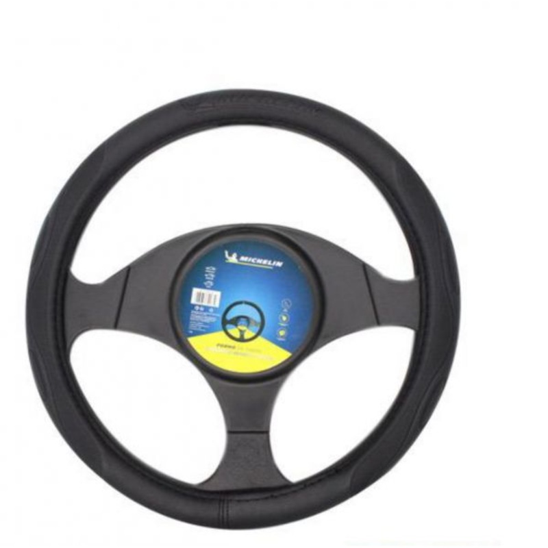 Michelin Steering Wheel Cover Blk Lafa ML-1001-N