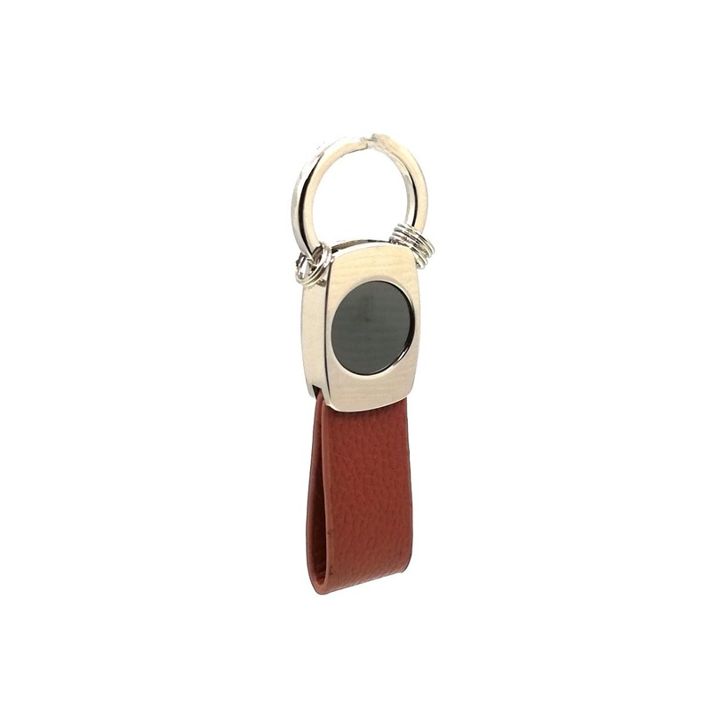 Vroom Leather Keychain-299
