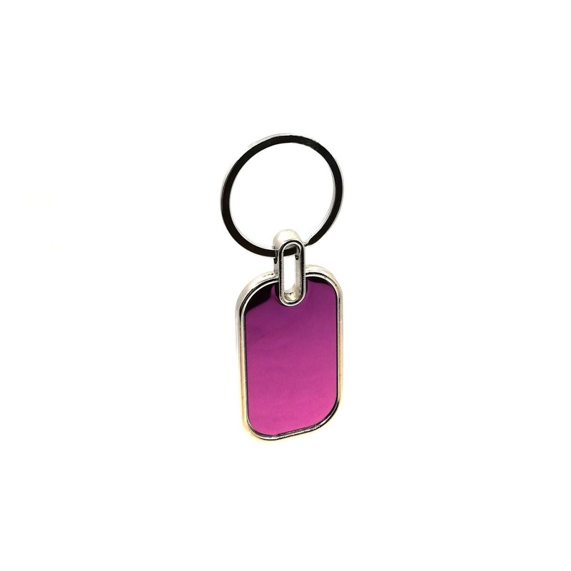 Vroom Metal Keychain-Violet