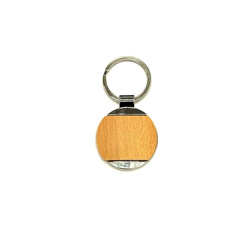 Vroom Wooden Car Keychain -293