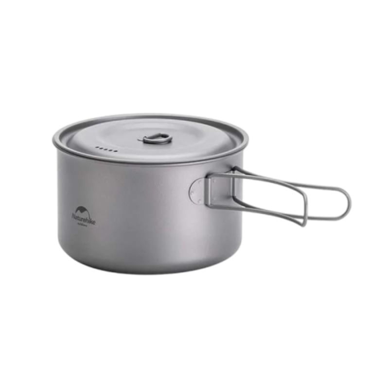 Naturehike TDG02 outdoor Ti pot (1300ML) – Ti Color