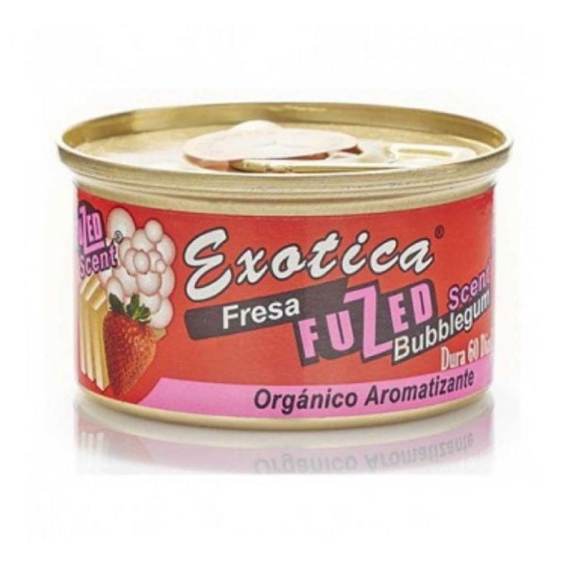 Exotica Scent Organic Air Freshener Fuzed Strawberry & Bubbl