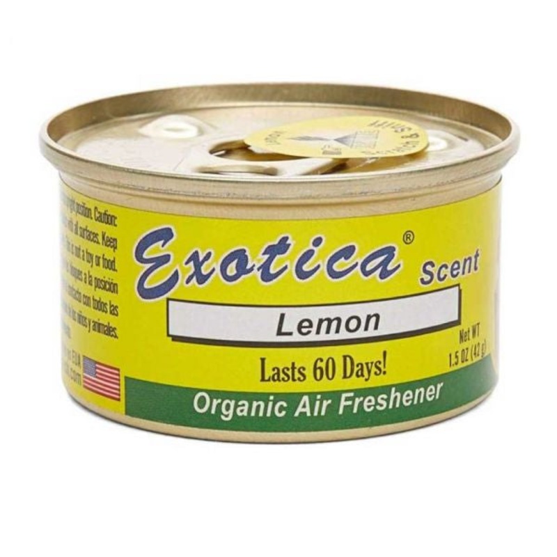 Exotica Scent Organic Air Freshener Lemon 42G