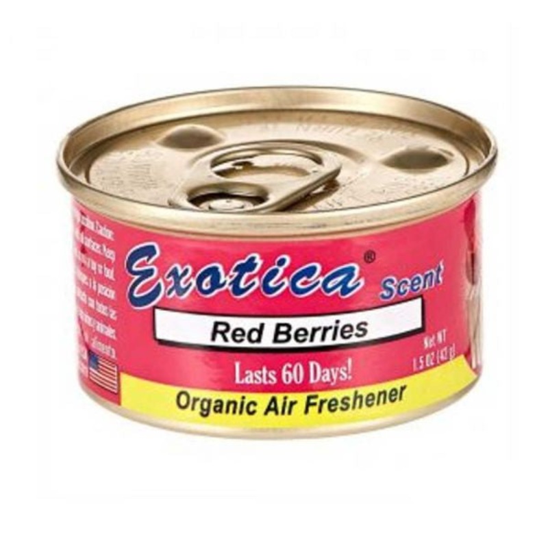 Exotica Scent Organic Air Freshener Red Berries 42G