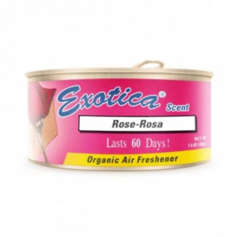 Exotica Scent Organic Air Freshener Rose 42G