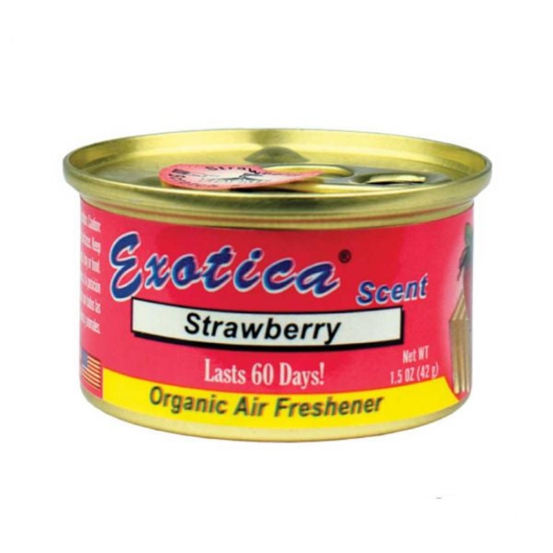 Exotica Scent Organic Air Freshener Strawberry 42G