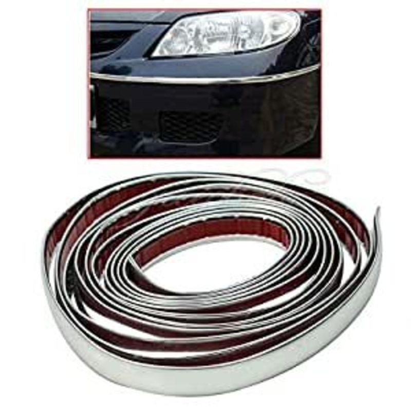 Flexline Bumper Guard Chrome 12mm X 3mm X 8M