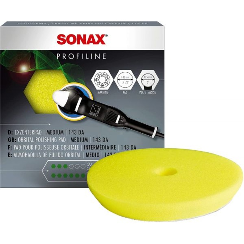 Sonax Polishing Pad Yellow 165 Da Finished Pad
