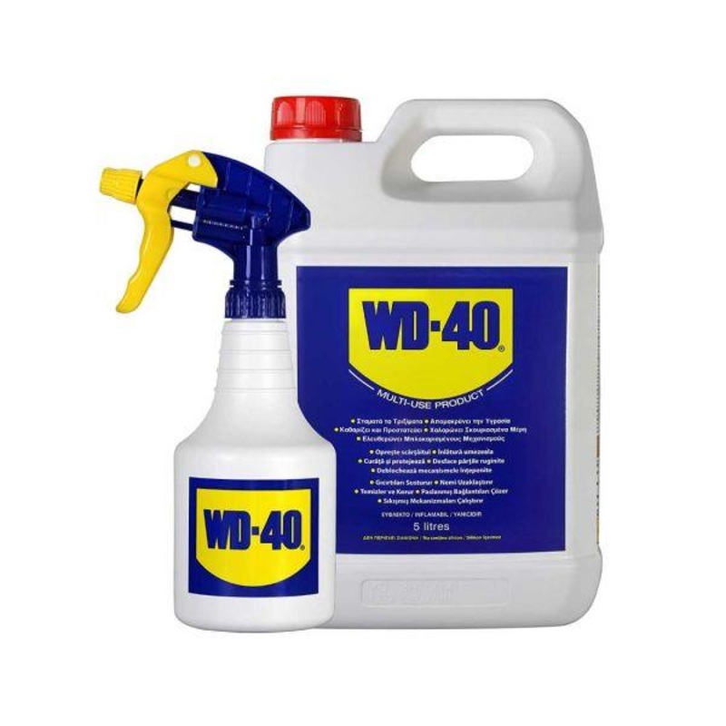 WD-40 Value Pack 5Litre With Reuseable Trigger Spray Can
