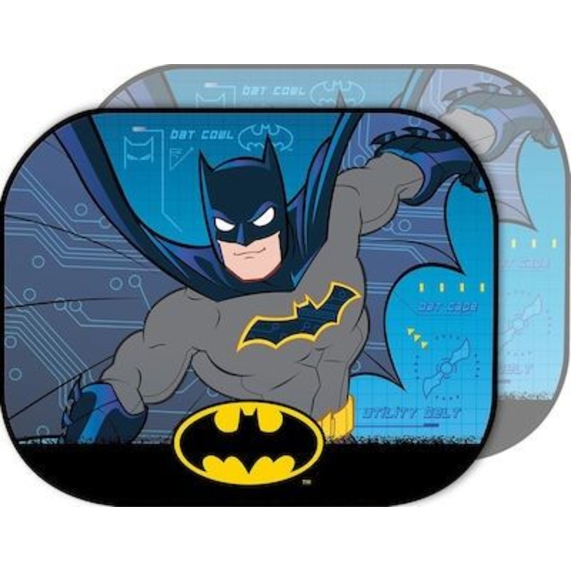 Colzani S.P.A Side Sunshades Batman 2Pcs 44X35Cm