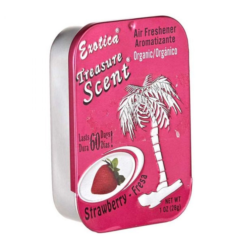 Exotica Tresure Scent Organic Air Freshener Strawberry 28G