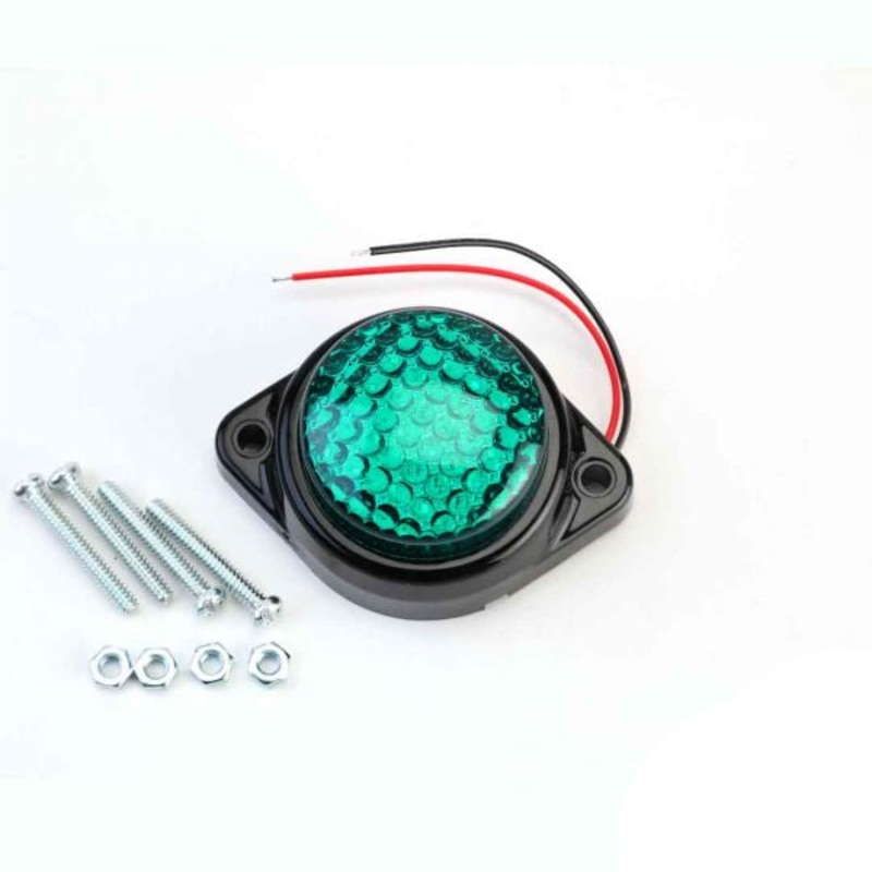 Auto Piclite Led Signal Lamp 12V/24V Green