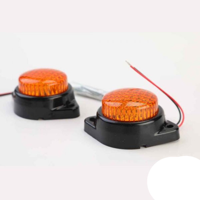 Auto Piclite Led Signal Lamp Strobe 12V/24V Amber
