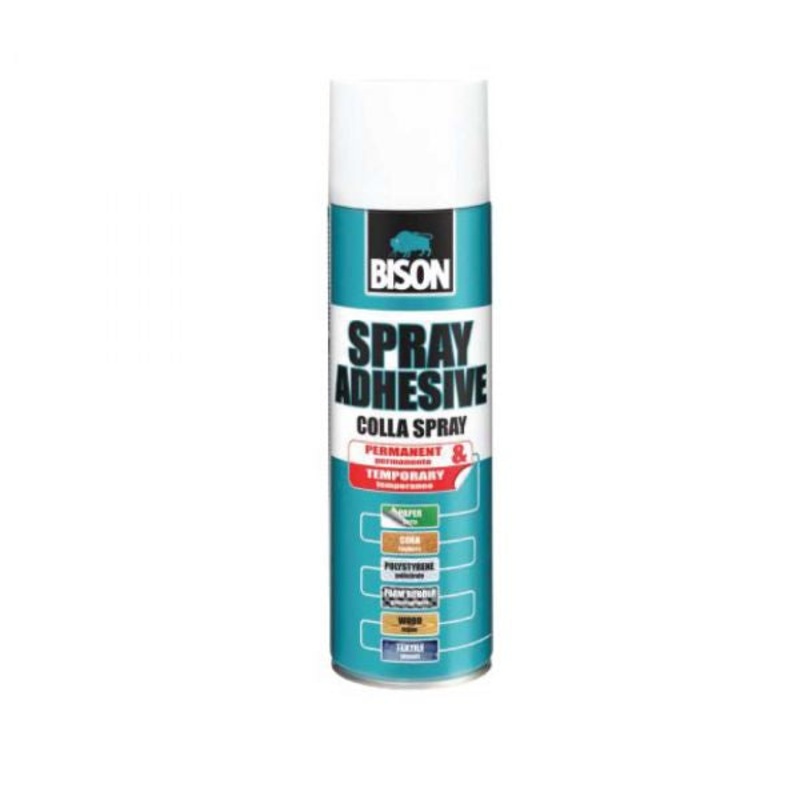 Bison Spray Adhesive 2 In 1 Aerosol 200ml