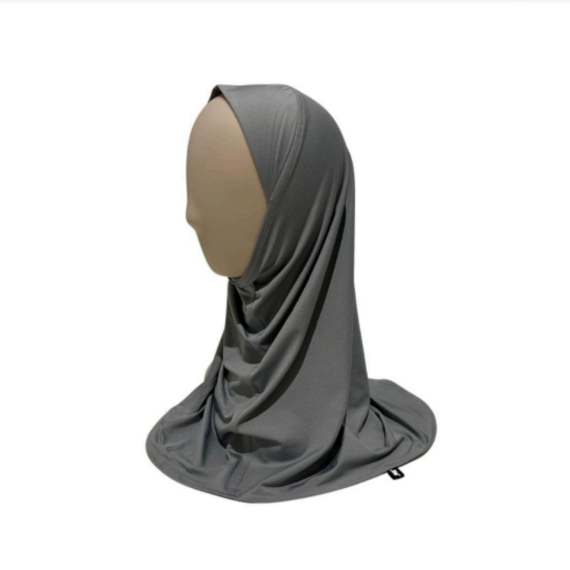 MySportHijab Active Wear Grey