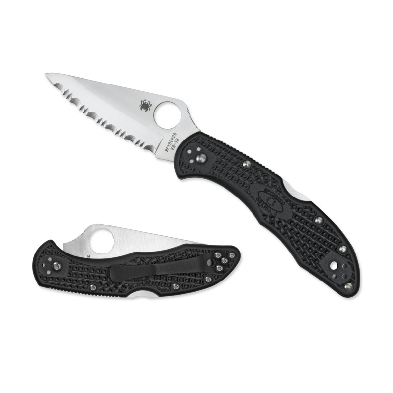 Spyderco – Delica 4 Frn Black