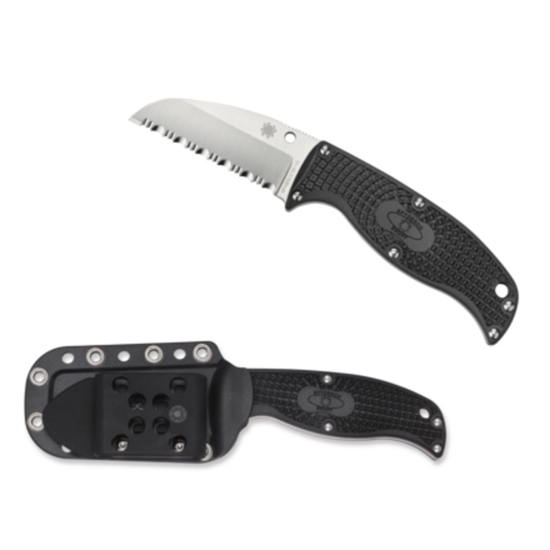 Spyderco – Enuff Frn Black Sheepfoot