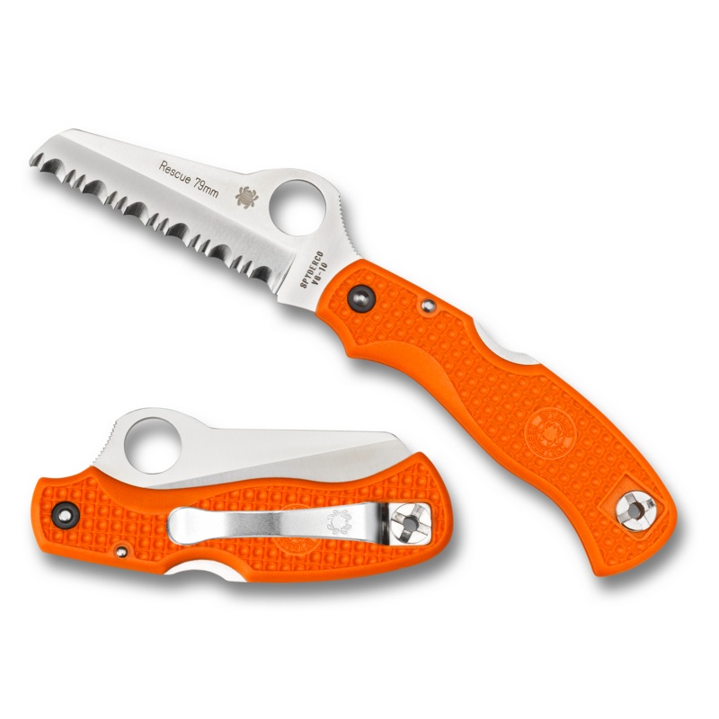 Spyderco – Rescue 79Mm Frn Orange