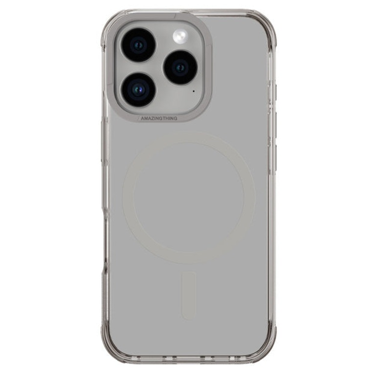 Amazingthing Omni Magsafe Drop Proof Case For Iphone 16 PRO 6.3  – Grey