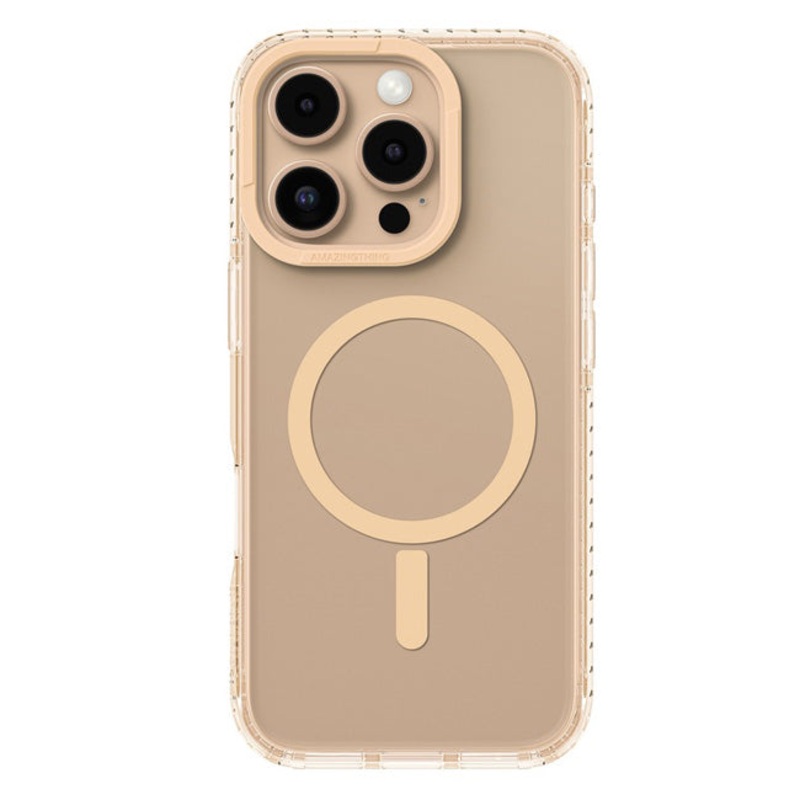 Amazingthing Titan Pro Magsafe Drop Proof Case For Iphone 16 Pro 6.3 – Rose Gold