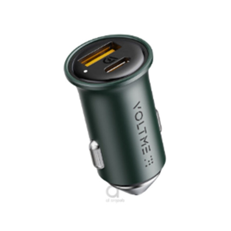 Voltme Cazo 20 CA Car Charger (20W) England Green