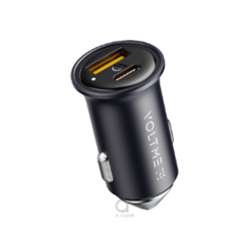 Voltme Cazo 20 CA Car Charger (20W) Metallic Blue