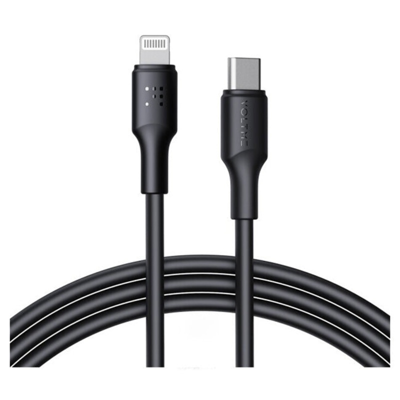 Voltme Powerlink EDC Series Cable Type C to Lightning 2.0M 3A 30W Black