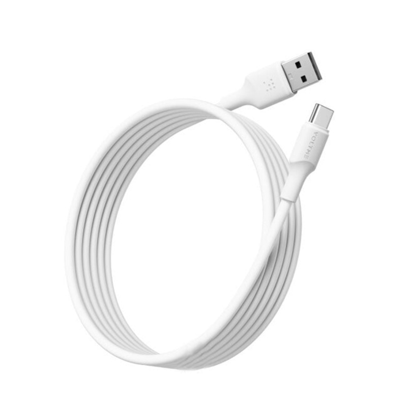 Voltme Powerlink EDC Series Cable USB A to Type C 3.0M 3A 60W White