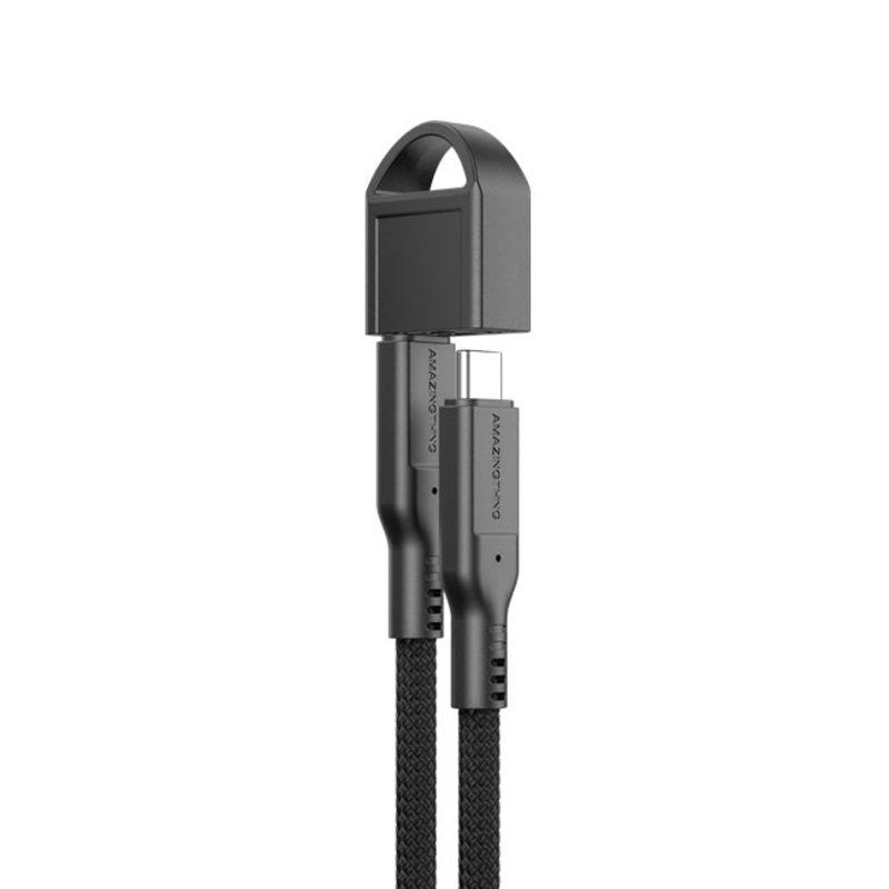 Amazingthing Thunder Pro 240W C to C Cable 20cm (Black)
