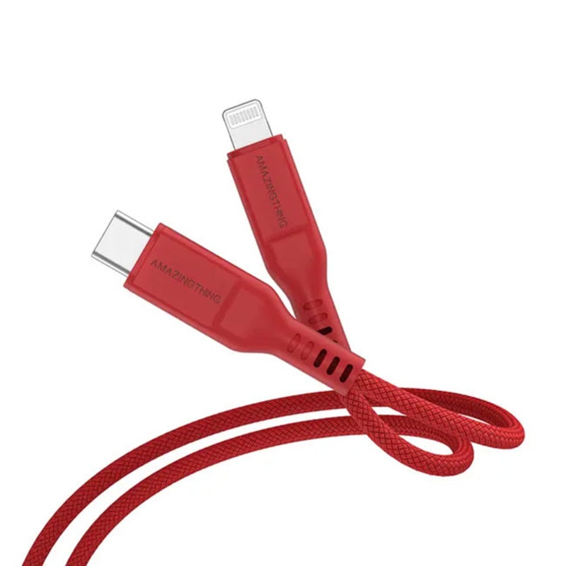 Amazingthing Thunder Pro PD Lightning Cable 1.1M (Red)