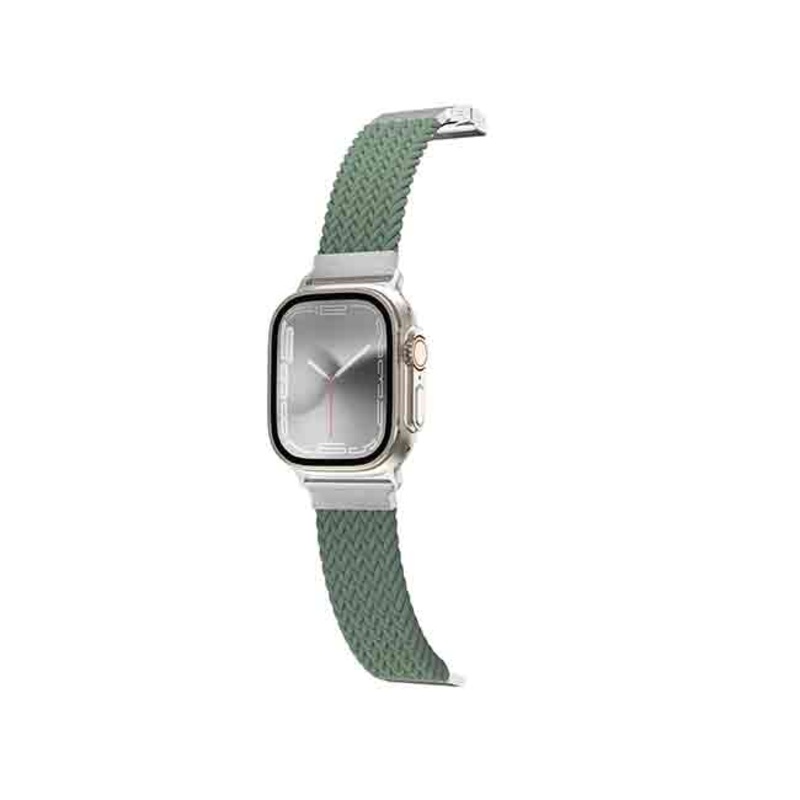 Amazingthing Titan Weave II Band For Watch 49/45/44/42MM Green