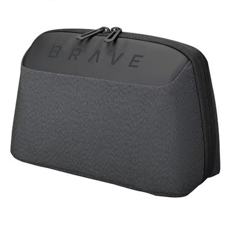Brave Tech Pouch Organizer Portable Gadget Storage For Travel  BTP-02  Black