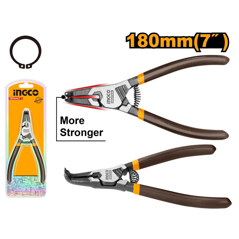 Ingco HCCP261802 Circlip Plier Bent Head