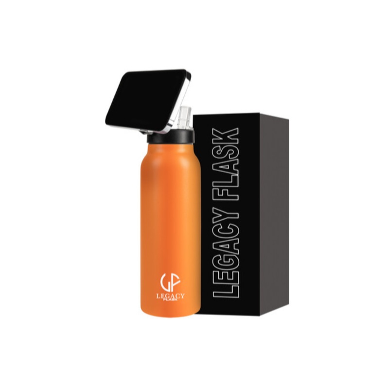 Legcy Flask Pro Phone Stand – 710 ML – Orange