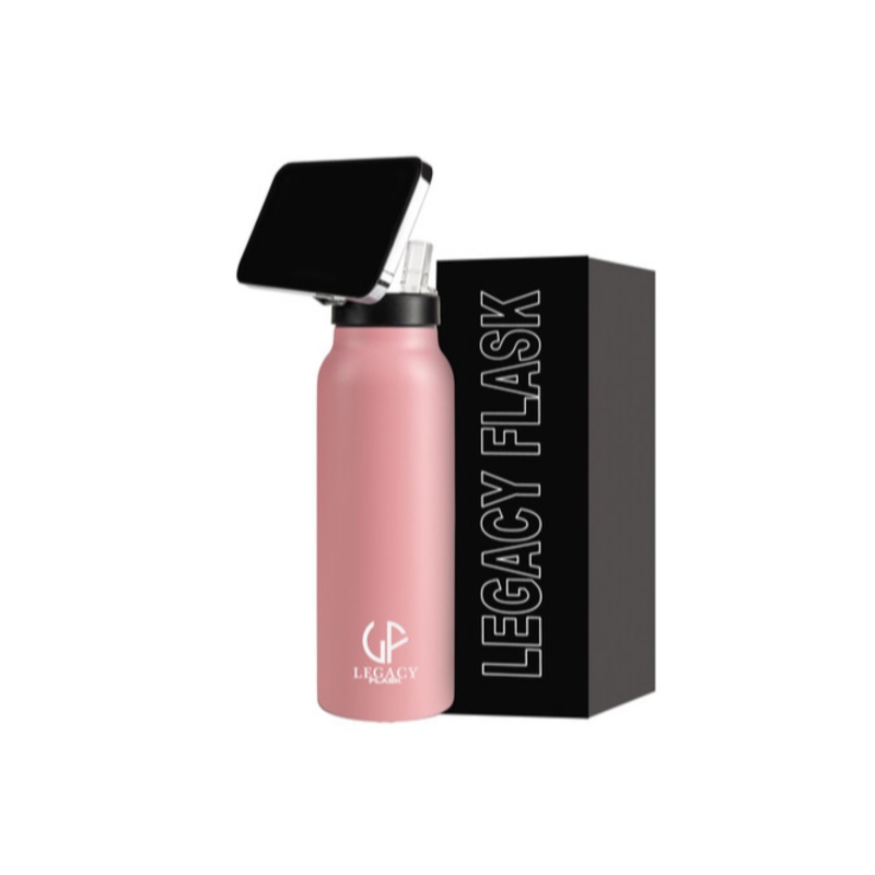 Legcy Flask Pro Phone Stand – 710 ML – Pink