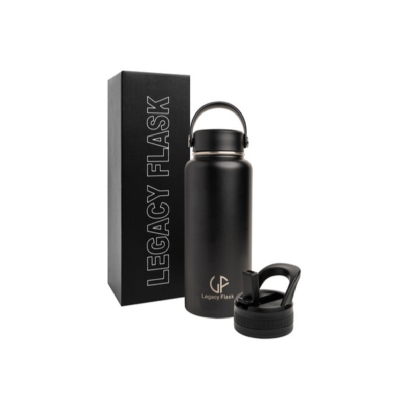 Legcy Flask Sport Insulated Flask – 950 ml- Black