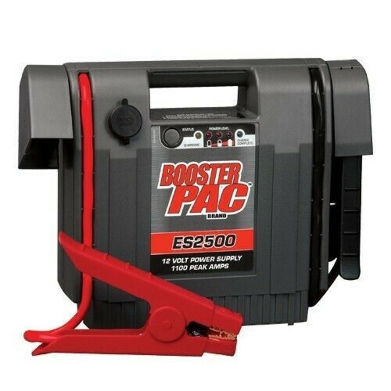 Booster Pac Es2500 1100 Peak Amp 12 Volt Jump Starter