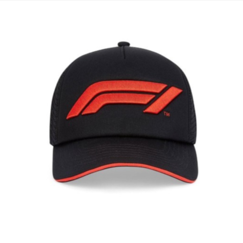 Formula 1 Large Logo Trucker Cap Black