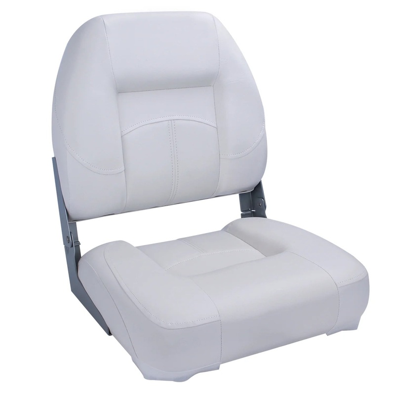 Marine Chair – Low Back Seat (20 x 16 x 15.5) – White
