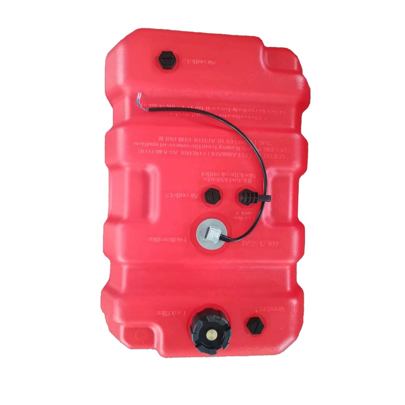 Marine Fuel Tank (395x588x316mm) 60L Sandwaves – Red