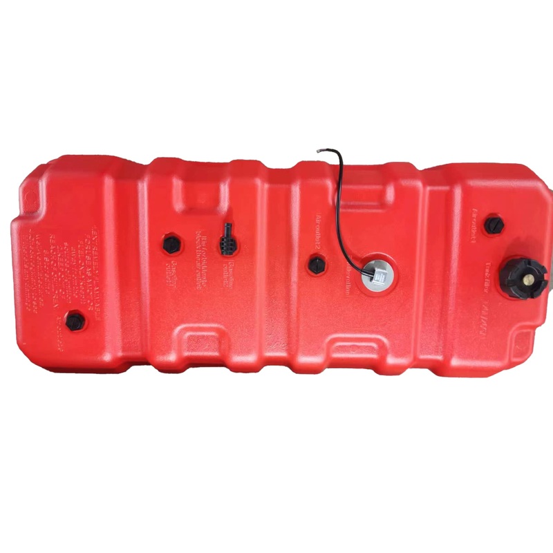 Marine Fuel Tank (403x949x395mm) 120L Sandwaves – Red