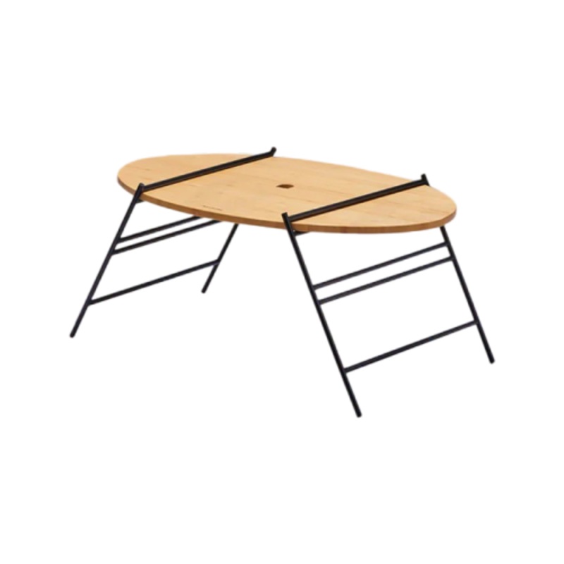 Naturehike outdoor folding Oval table – Bamboo