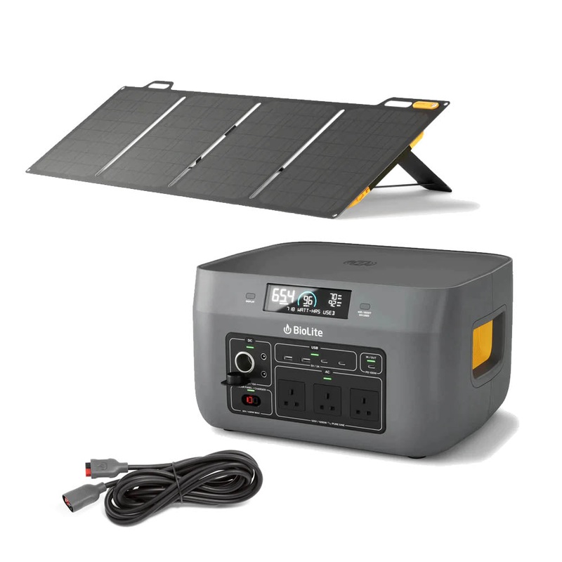 Basecharge 1500 & Solar Panel 100 Bundle