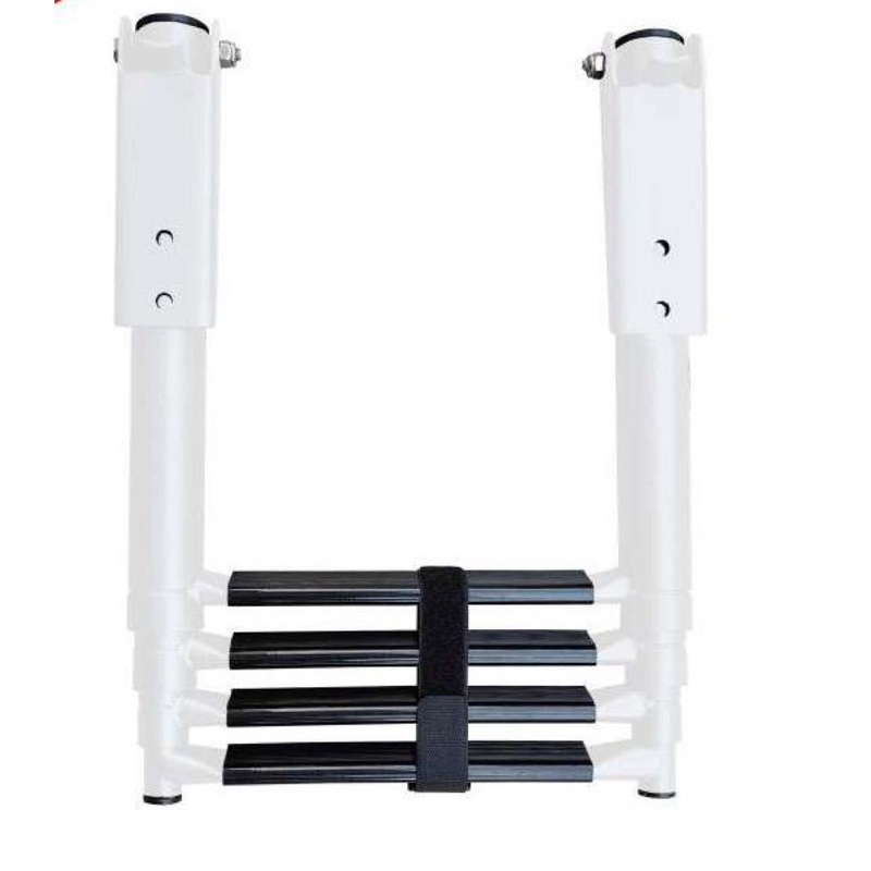 Ladder Teflon Over Platform 316SS 35 Inch – White